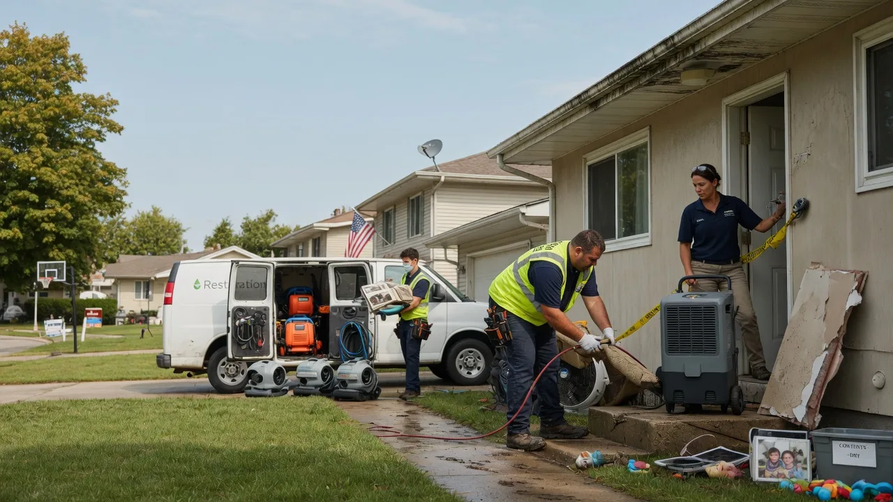 Water Damage Restoration in River Falls, WI near me